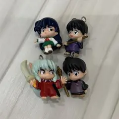 犬夜叉 キャラクターキーホルダー 4個セット