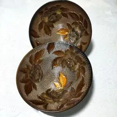 菓子器 漆器 盛器 鉢 和風 昭和レトロ アンティーク 古道具 小物入れ