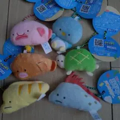 つぶらな瞳の水族館　ぷちマスコットBC　6個セット