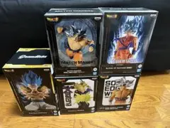 ドラゴンボール フィギュア 5点まとめ売り 孫悟空 トランクス ゴジータ