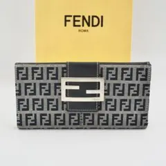 FENDI ズッカ柄 長財布 マルチカラー - メルカリ