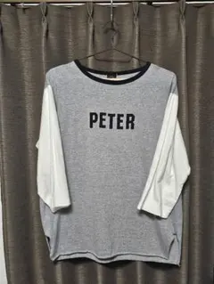 ネペンテス　長袖カットソー　七分袖　ロンT　古着　PETERのサムネイル