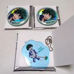 ※オマケつき　ヒロアカ　緑谷出久　缶バッジ　アクキー