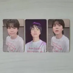 JIMIN FACE ジミン ラキドロ パワステ 3枚セット