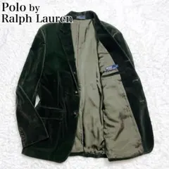 ポロ バイ ラルフローレン 太畝コーデュロイテーラードジャケット エルボーパッチ