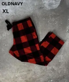 美中古品OLDNAVY イージーパンツ XL フランネル　ポケつきXLのサムネイル
