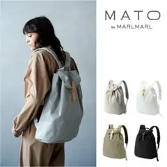 MATC by MARLMARL リュック バックパック ホワイト - メルカリ