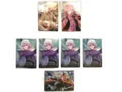 アイドリッシュセブンウエハース24〜25〜26〜棗巳波　ホロ箔仕様サイン　他7枚