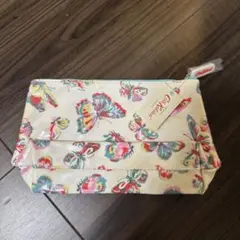 新品未使用 cath kidston 蝶々プリントポーチのサムネイル
