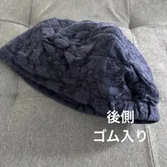レース素材ケア帽子、医療用オールシーズン帽子白髪かくしにも