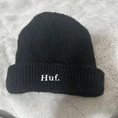 Huf ブラック ニット帽