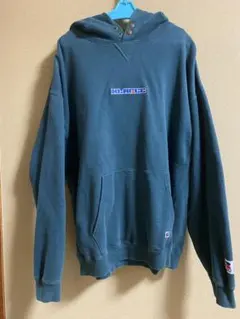 ラッセルアスレチックXLARGE コラボフード付きパーカーサイズXL