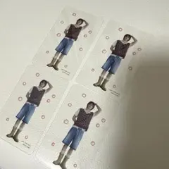 ボネクド　ソンホ boylife 透明トレカ　4枚セット