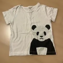 パンダプリント ホワイトTシャツ