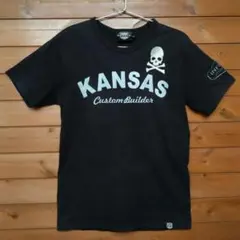 INFINITY KANSAS Tシャツ M 黒 刺繍 ワッペンのサムネイル