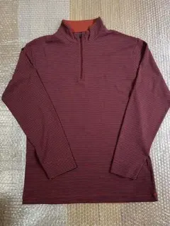 モンベル WIC.ボーダージップシャツ　 M 　1104820