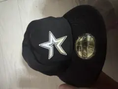 New Era 59FIFTY ブラックキャップ 7 1/2