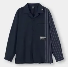 GU×ミハラヤスヒロ　ドッキング　オープンカラーシャツ　MIHARAのサムネイル