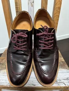 【週末セール】ナノユニバース　No.353レースアップ ビジネスシューズ