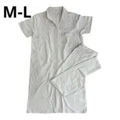 マタニティ パジャマ ウェア ピンク ロング 半袖 M L ワンピース