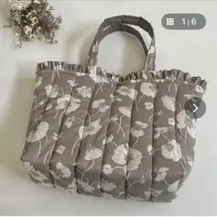 jessica様相談用　フリル中綿バッグ