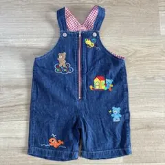 MIKIHOUSE HOTBISCUITS オーバーオール 100cm