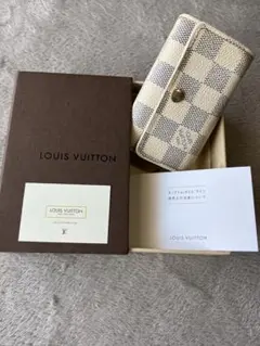 LOUIS VUITTON ダミエアズール 長財布 キーケース セット - メルカリ
