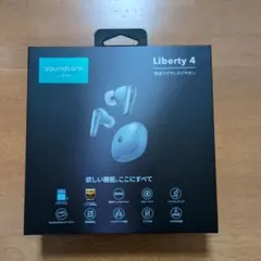 ジ*ル様 【美品】Anker Soundcore Liberty4 スカイブルー