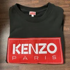 KENZO PARIS ブラック スウェット XL 正規品