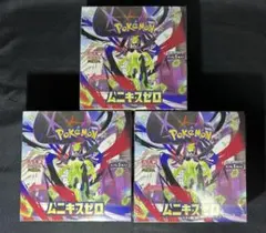 ポケモンカードゲーム ムニキスゼロ シュリンク付き 未開封 3box