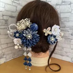 髪飾り成人式 卒業式 結婚式 七五三NO.581