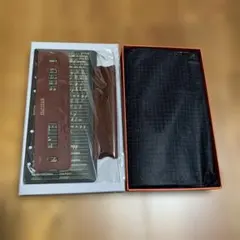 plotter 限定 リスシオ レッドブラウン ナローサイズ ※イニシャル有 