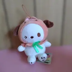 ポチャッコ ぬいぐるみ マスコット　干支ポンチョぬいぐるみ