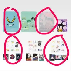 一番くじ 僕のヒーローアカデミア -紡がれる想い- G賞 ステーショナリー　4種