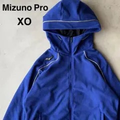 【Mizuno Pro】ミズノプロ　XO　フリースパーカー　ブルー