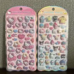 cotton puffy シール