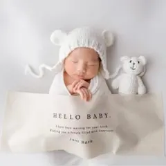 Just Born タペストリー 月齢カード ニューボーンフォト バースデー