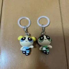 パワーパフガールズ　めじるしアクセサリー　バブルスA　バターカップA セット