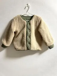 ボアとキルティングのリバーシブルアウター