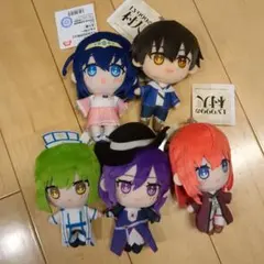 ポップンミュージック ぬいぐるみマスコット ぷぎゅット 烈 風雅 鈴花