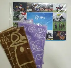 JRA　カレンダー2025とハンドタオル２枚のセット