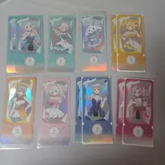 にじさんじ 7周年 特典ルンルン 女子まとめ売り 12枚セット