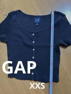GAP 黒 ボタン付きカーディガン XXS
