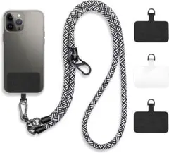 スマホショルダー【ホルダー3枚・S型カラビナ付】 スマホストラッ