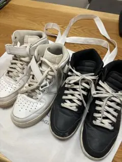 NIKEスニーカーダンクハイ27.5cmエアフォース1ハイ28.5cmセット売り