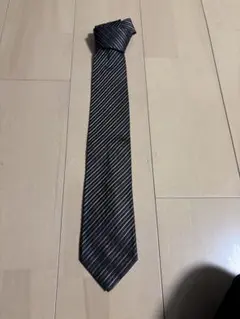 COMME CA MEN ネクタイ ストライプ柄 ブラウン系