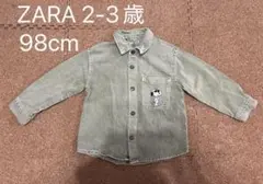 ZARA スヌーピー デニムジャケット 98cm