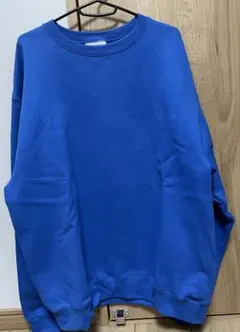 Champion クルーネック スウェット 青