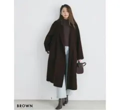 【新品】basement online リバーロングコートのサムネイル