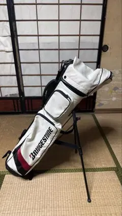 BRIDGESTONE キャディバッグ 青白 - メルカリ